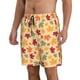 thumbnail image 2 of Balery Autumn Maple Leaves Traje de Baño Estilo Hawaiano para Hombre, Shorts de Secado Rápido con Bolsillos-XX-Large, 2 of 6