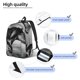 thumbnail image 3 of Disketp Running Horse print Canvas Backpack Lightweight Travel Daypack Student Rucksack Laptop Backpack-Small, 3 of 5