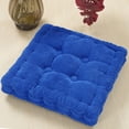 thumbnail image 2 of Soft Chair Pad Office Chair Car Seat Cushion Removable, Machine Washable Cover Thicken Cushion Solid Color Soft Chair Floor Cushion for Kitchen Dining Office Chair Kids Reading， 15x15 Inch, 2 of 6