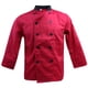 thumbnail image 2 of Hombres Mujeres Ropa de cocinero de manga Chaqueta de Uniforme de doble botonadura Sunnimix Chaqueta de chef para hombres, 2 of 8