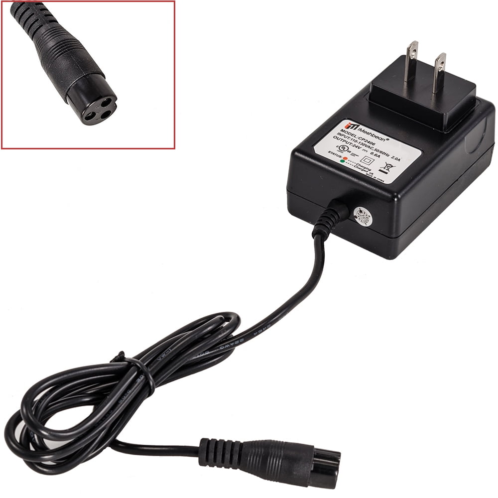 iMeshbean 24V 0.6A Electric Motocross Bike Scooter charger For Razor
