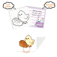 thumbnail image 2 of Original Creative Sticky Notes (100 Pcs) - Double-Sided Coloring & Writing, 100 No-Repeat Patterns, 2 of 7
