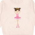 thumbnail image 3 of Inktastic Ballerina with Two Buns Toddler Sweatshirt, 3 of 4