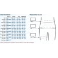 thumbnail image 2 of Sigvaris Lymphedema Compreshort Capri - 10-15 mmHg   Black XXL, 2 of 2
