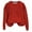 Red, variant on XYAIYT Womens Polka Dot Print Sweatshirt Crew Neck Oversized Long Sleeved Pullover Top No Hoodies Sweatshirts