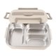 thumbnail image 5 of Contenedor De Almuerzo De Acero Inoxidable 316, Caja De Almacenamiento De Alimentos Portátil De 1000 Ml Para Profesionales, Estudiantes Y Familias, Evita La Mezcla De Sabores,, 5 of 7