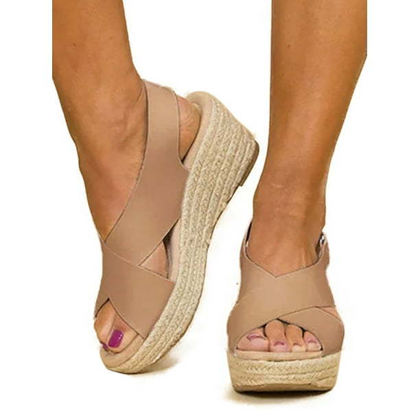 open toe tan sandals