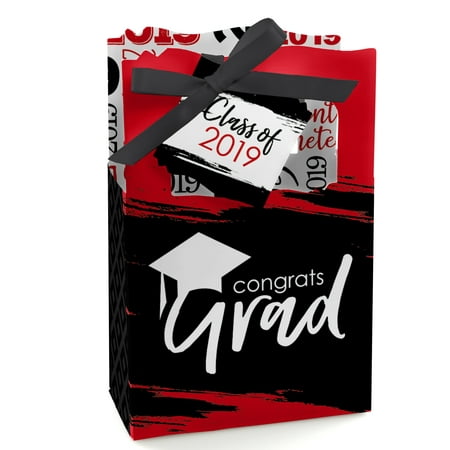 Red Grad - Best is Yet to Come -  2019 Graduation Party Favor Boxes - Set of (Best Bmx Of 2019)