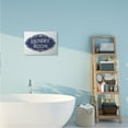 thumbnail image 2 of Stupell Industries Vintage Laundry Room Sign Minimal Blue White Typography Painting Gallery Wrapped Canvas Art Print Wall Art, 16 x 20, 2 of 6