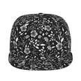 thumbnail image 2 of Fotbe Daisies Flowers Flat Bill Visor Cap Classic Snapback Hat Polyester Foam Trucker Hat Trucker Cap Adjustable Baseball Cap, 2 of 9
