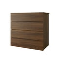 thumbnail image 4 of Nexera 4-Piece Bedroom Set With Bed Frame, Brown, Full, 4 of 9