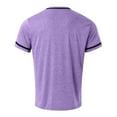 thumbnail image 5 of Men Summer Tops Tops Mens Quick Men plus Size Olive Kimono Mens Athletic Short Sleeve Small Shirt Shirts Striped Long Sleeve Tall T Shirts Athletic T Shirt Tees Fashion Deep V Purple XL, 5 of 5