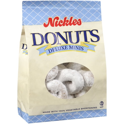 Nickles Deluxe Minis Donuts, 11 oz - Walmart.com