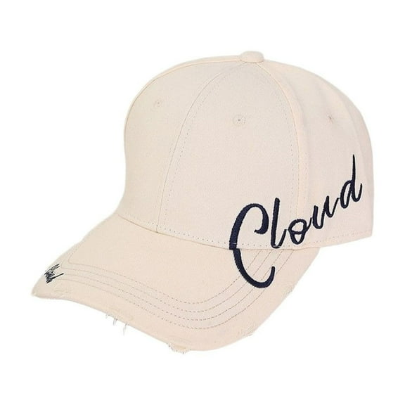 HJYCHN Embroidered Baseball Cap Lightweight Sports Hat for Outdoor Activities and Daily Wear Beige One Size