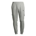 AND1 Men's and Big Men's Active Cargo Fleece Jogger Sweatpants, up to Size 5XL