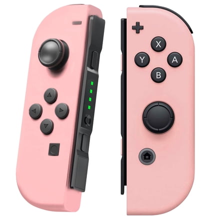 SIXGOLDHUA Switch Controller for L/R Joy Con Compatible with Nintendo Switch, Support Dual Vibration/Motion Control/Wake-up - Red & Blue