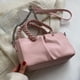 thumbnail image 3 of Nueva moda bolso mensajero de PU moda de verano bolso de hombro para citas bolso plisado bajo el brazo, 3 of 5
