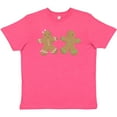 thumbnail image 3 of Inktastic Twin Gingerbread Boy and Girl Co Youth T-Shirt, 3 of 5