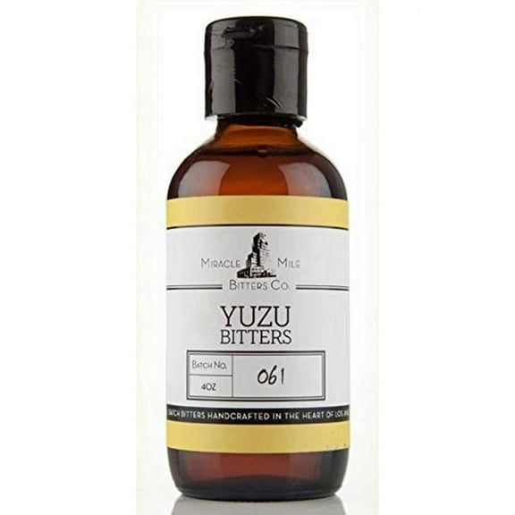 Miracle Mile Yuzu Bitters 4 oz (Japanese Citrus)