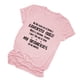 thumbnail image 2 of Mujeres alfabeto camisa mis niños me acusan de tener un niño favorito carta impresión mujeres cuello redondo manga corta Camiseta top, 2 of 4