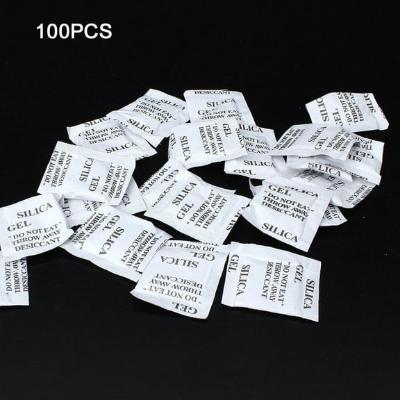 50/100Pcs Non-Toxic Silica Gel Desiccant Damp Moisture Absorber Dehumidifier for Room Kitchen Clothes Food Storage;50/100Pcs Non-Toxic Silicone Desiccant Damp Moisture Absorber Dehumidifier