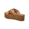 thumbnail image 4 of Sandalias Con Plataforma Para Mujer Piel Tan Casuales rojo 23 Gosh 052D3J, 4 of 6