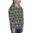 thumbnail image 5 of Kdxio Funny Owls Pattern Kids Boys Girls Zip Up Hoodie 3D Printed Hooded Sweatshirt Hoody Coat with Pocket 7-12 Y-Medium, 5 of 6