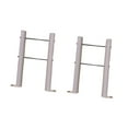 thumbnail image 2 of Luzkey 2 Pieces Radiator Floor Brackets Home Use Supports Easy to Install Reliable Stable Cast Iron Radiator Feets Aluminum Brackets 18cmx10cmx8.5cm, 2 of 8