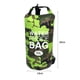 thumbnail image 4 of WDOplteas Natación Impermeable Camuflaje Camping Al Aire Libre Saco Seco (10L Verde), 4 of 9