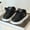 F-700Black, variant on ZHOGXU Toddler Kids Girls Sneakers Non Slip Flat Sole Soft Sole Sequins Lightweight Breathable Walking Shoes For Casual Daily Wear,Black,12-18 Months