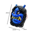 thumbnail image 4 of BELOVING Bull Spoof Full Face Cover Creative Movie Props Masquerade Costume for Blue, 4 of 10
