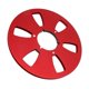thumbnail image 5 of 1/4 10.5 Inch Empty Takeup Reel 6 Hole Aluminum Alloy Universal Opening Machine Part Sound Tape Takeup Reel Red, 5 of 5