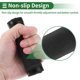 thumbnail image 4 of Empuñaduras de mano para motocicleta 7/8" 22mm Antideslizante de Aleación de Aluminio Goma para Manillar de Motocicleta Scooter ATV Negro, 4 of 7
