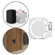 thumbnail image 2 of Soporte de TV compatible con Apple TV 2.º, 3.º, 4.º, 5.º y 6.º con soporte para control remoto blanco, 2 of 8