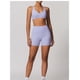thumbnail image 2 of Conjuntos de entrenamiento for mujer, sujetador deportivo de 2 piezas, camiseta sin mangas, leggings de cintura alta, ropa deportiva for gimnasio y yoga, top de entrenamiento for mujer, 2 of 6