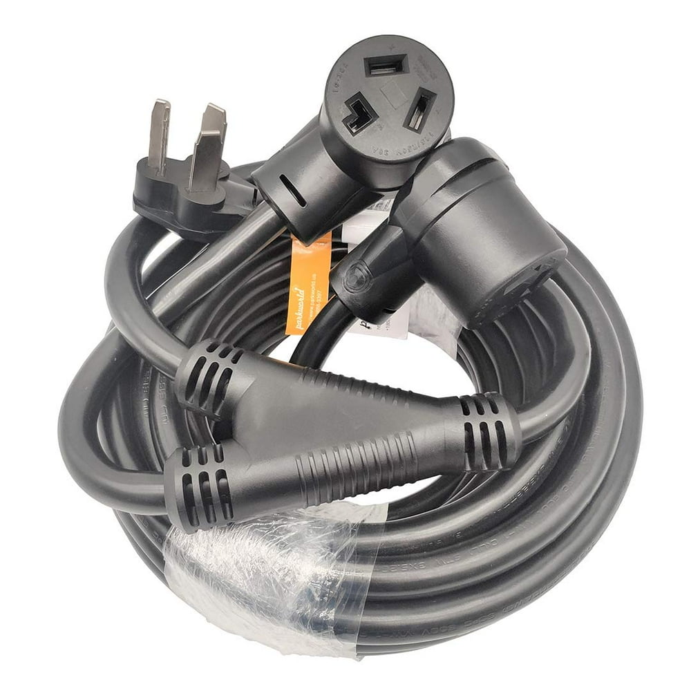 Parkworld 68758 Dryer Splitter, NEMA 1030P Male Plug to (2) 1030R