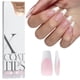 thumbnail image 1 of Puntas de uñas postizas BTartBoxNails, punta francesa, rosa, tamaño mediano, 1 of 7