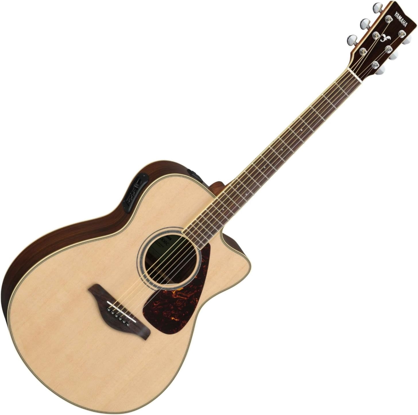 Yamaha FSX830C 6 Strings Electric Acoustic Guitar, 83.2 oz, 40"