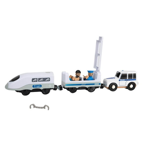Electric Train Railcar Toy Safe Magnetic Locomotive Set