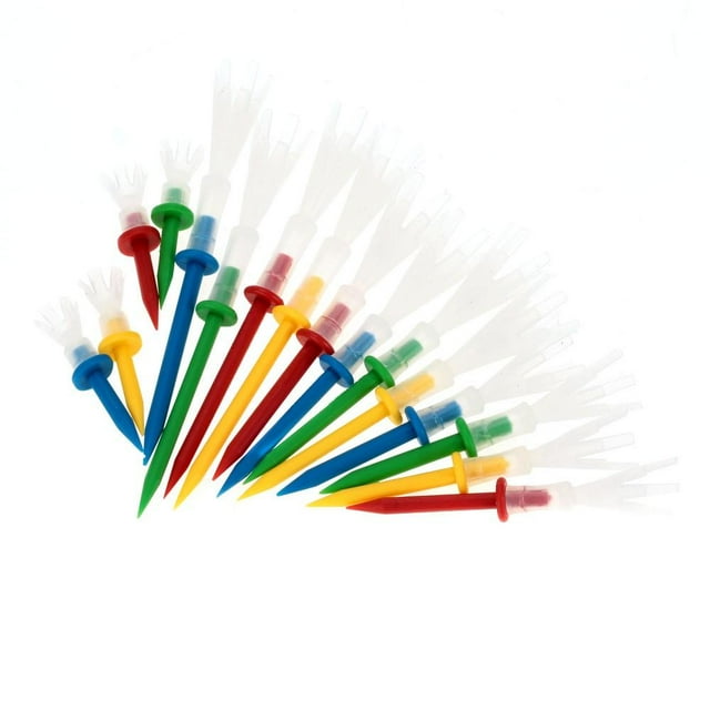 16pcs/ Golf Tee Multicolor Durable Golf Tees Golf Accessories