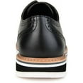 thumbnail image 4 of Vance Co. Mens Warrick Tru Comfort Foam Wingtip Lace-up Derby Dress Shoe, 4 of 8