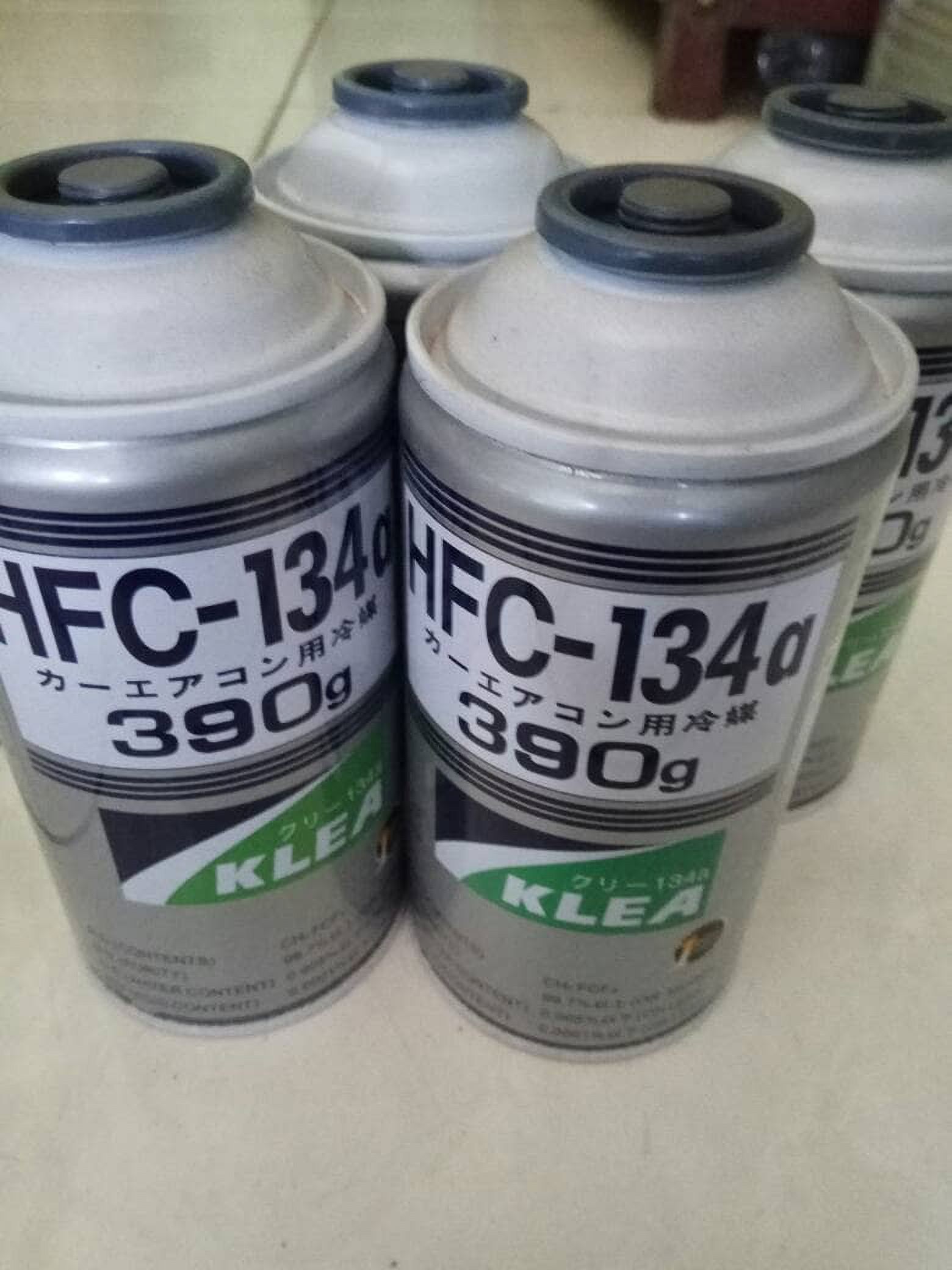 HFC-134A Refrigerant Gas for Vehicles 390g (Pack of 3)