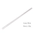 thumbnail image 2 of 1 Pair Stainless Steel Extra Long 14 Inch Hot Pot Chopsticks for Cooking Frying Noodle, 2 of 10