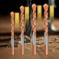 thumbnail image 3 of Juego de 5/7 brocas triangulares multifuncionales para cerámica y metal (6-12 mm) Rojo 5PCS, 3 of 8