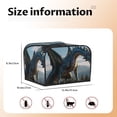 thumbnail image 5 of Honeii Wild Blue Cool Dragon Print 4 slice Toaster Cover, Two Slice Toaster Dust-proof Cover For Kitchen Small Appliance and Fingerprint Protection, 5 of 7