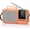 Orange, variant on Portable AM FM Radio, Bluetooth AM FM Transistor Radio, Rechargeable Emergency Radio with LED Light,AC Power or Battery Operated,Knob Control,Headphone Jack, Perfect for Home,Kitchen,Outdoor