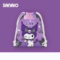 thumbnail image 1 of Bolsa de cosméticos Kawaii Sanrioed Hello Kitty, bolsa de almacenamiento portátil con cordón, dibujos animados, Melody Kuromi Cinnamoroll, regalo para amigo, nuevo, 1 of 3