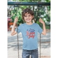 thumbnail image 2 of 4Th July Flag Fireworks T-Shirt Toddler -Image by Shutterstock,  2 Toddler, 2 of 4