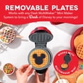 thumbnail image 2 of Set de 2 Placas para Waffle DASH MultiMaker Mini Disney, 2 of 7