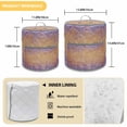 Abstract Colors Rice Cooker Cover 8 Quart Purple Orange Clouds Mist ...